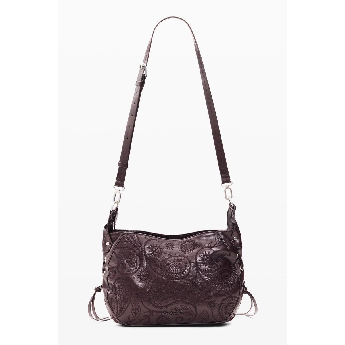 Sac épaule moyen rouge, DESIGUAL