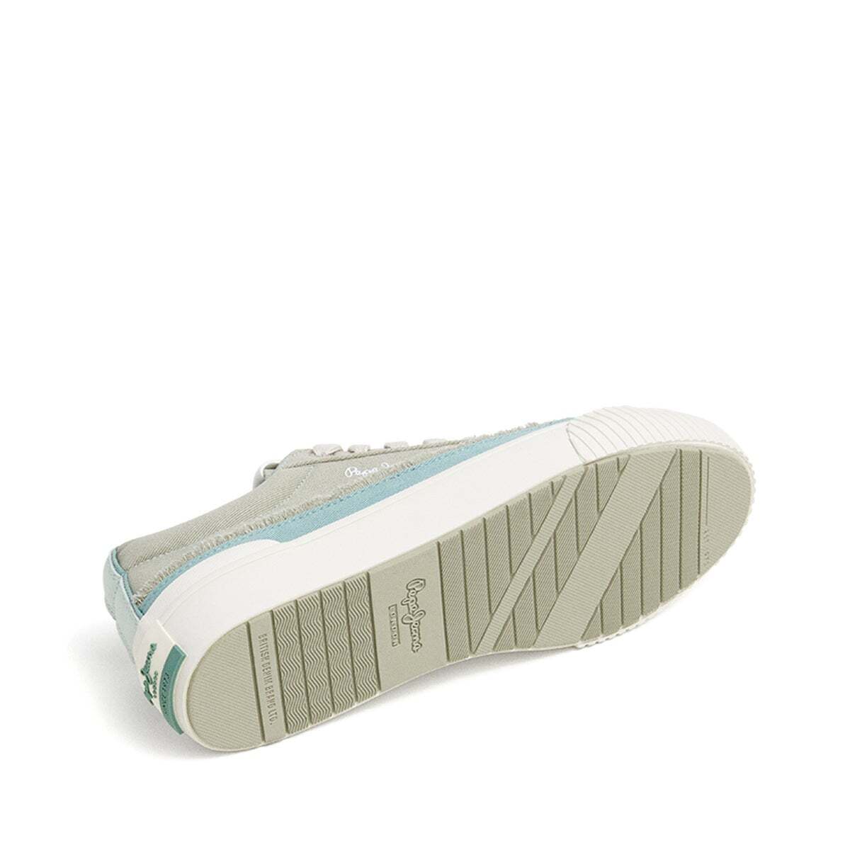 Baskets Basiques vert clair, PEPE JEANS