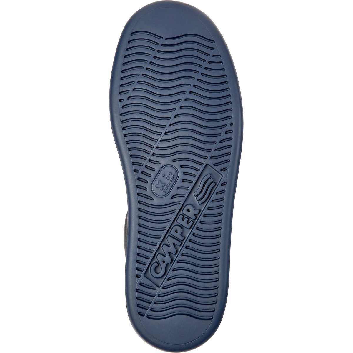 Baskets À Lacets Cuir Runner Four noir, CAMPER