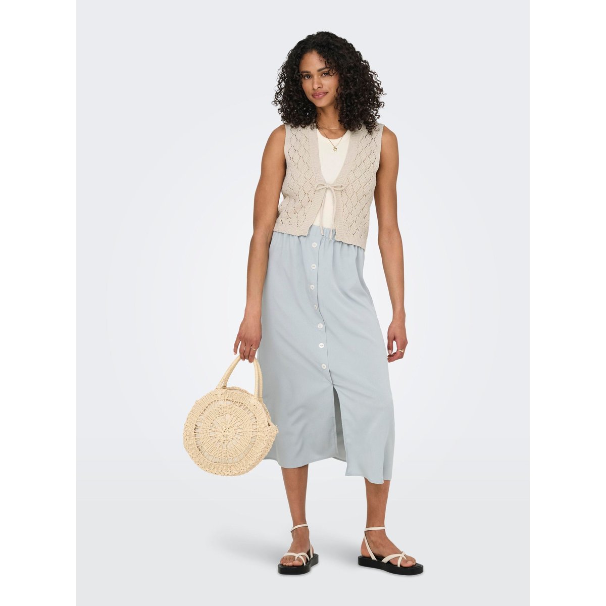 Cardigan ecru, ONLY