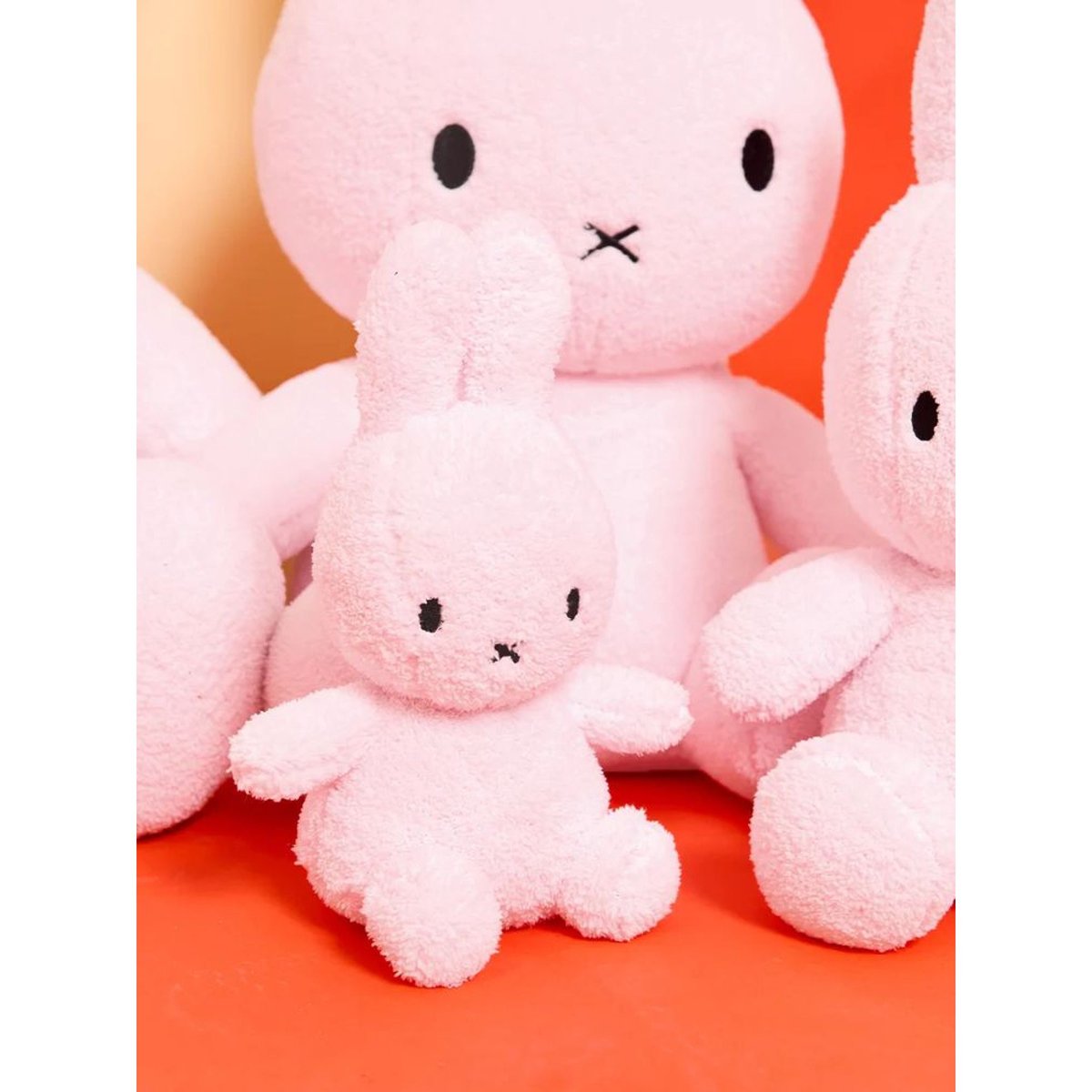 Peluche Miffy Terry Rose Pastel rose pastel, BON TON TOYS
