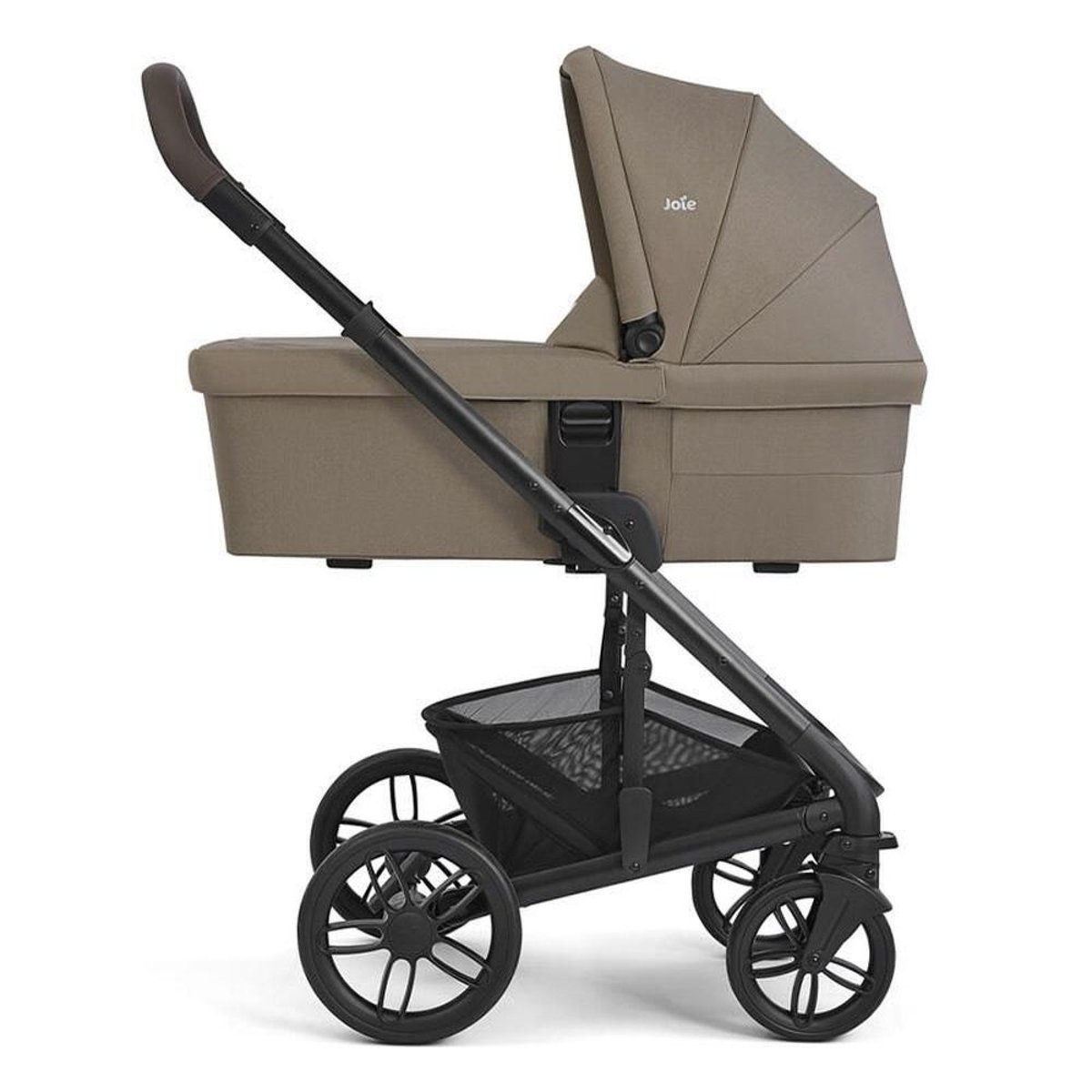Pack trio poussette Chrome 2 + siège auto i-Snug 2 + nacelle Chrome 2 couleur unique, JOIE