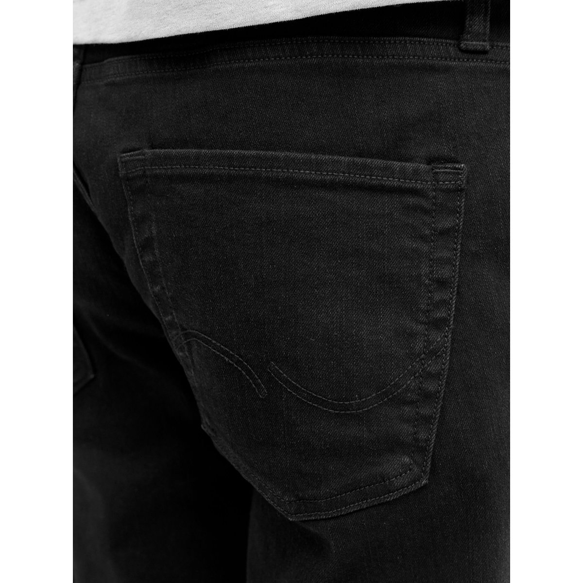 Coupe Regular black denim, JACK & JONES