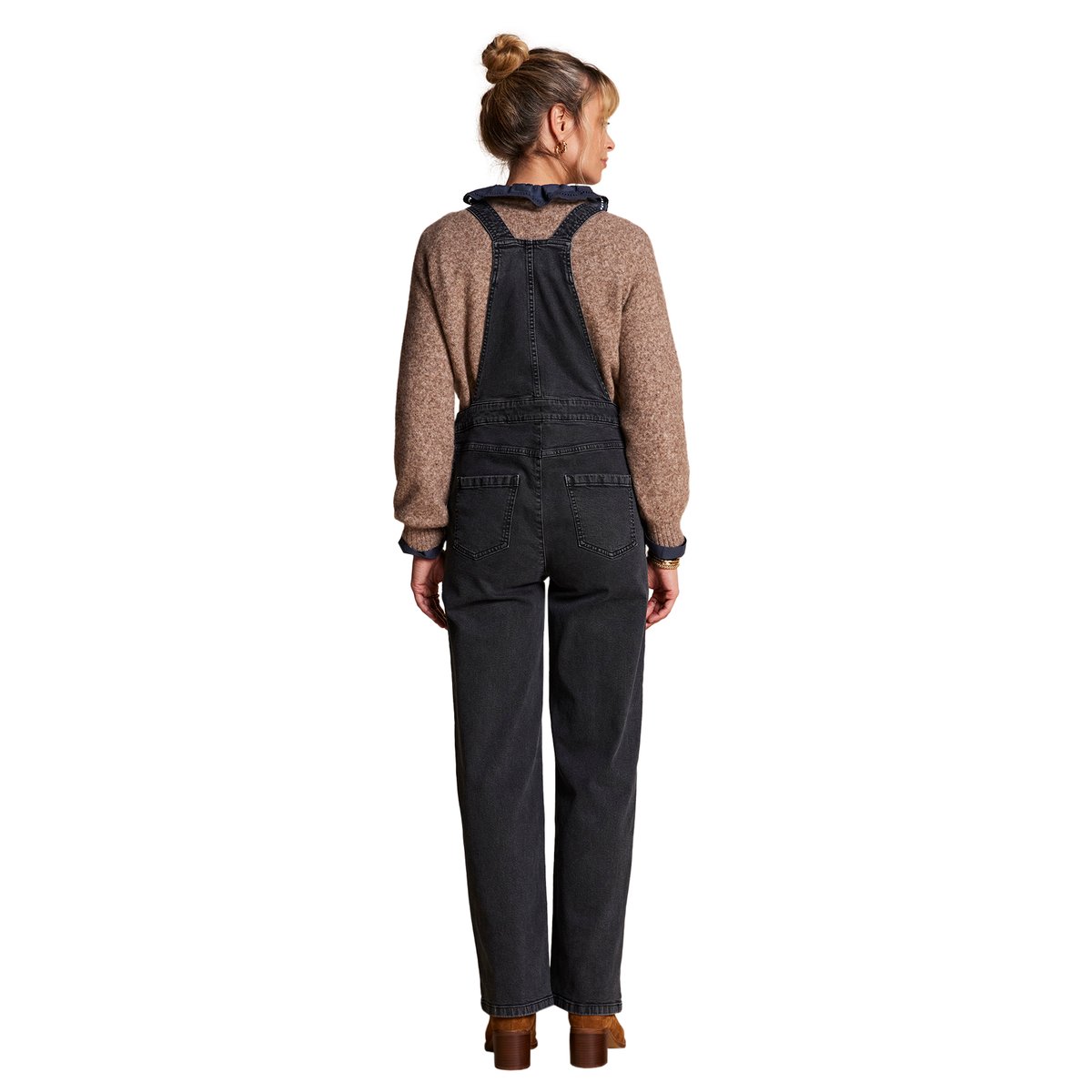 Salopette large de grossesse anthracite, ENVIE DE FRAISE