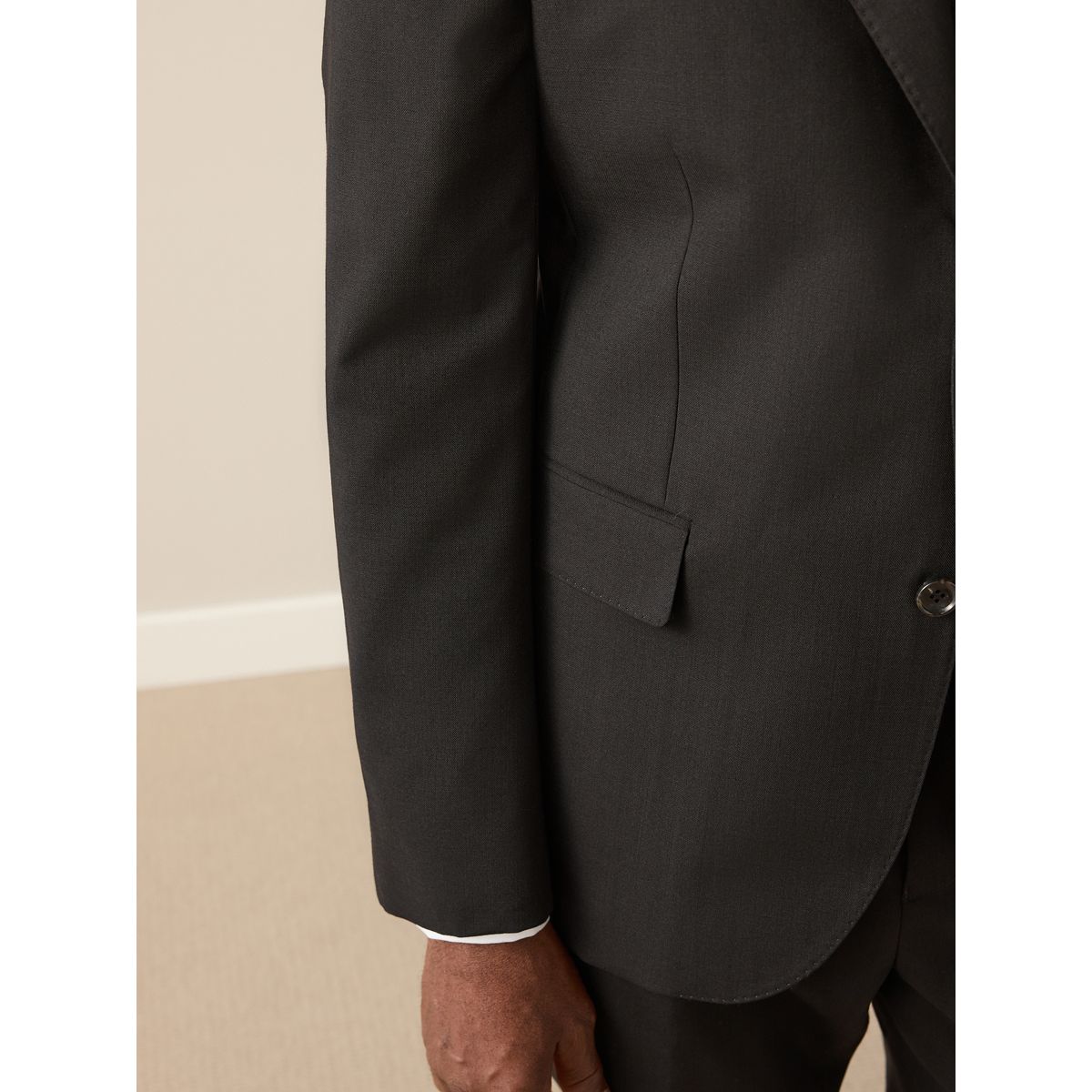 Veste de costume nova fides en laine Signature noir, NEXT