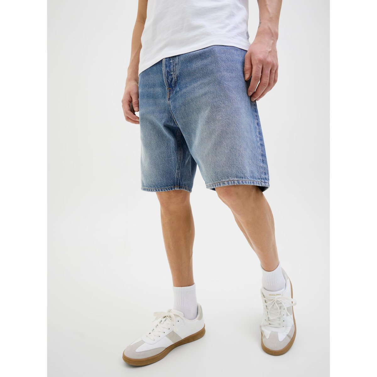 Short en jean blue denim, JACK & JONES