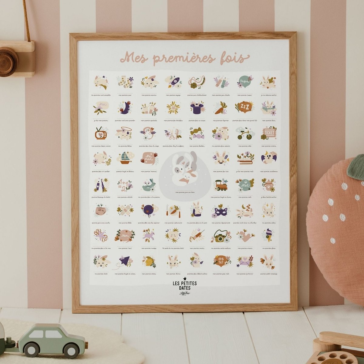 Affiche Mes Premières Fois multicolore, LES PETITES DATES 