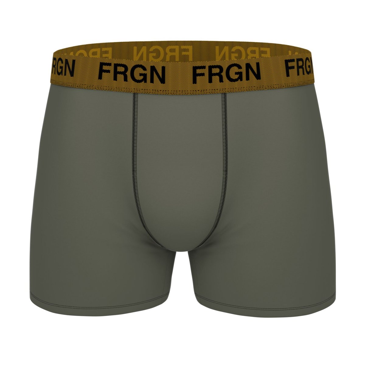 Lot De 3 Boxers Microfibre gris/orange/gris foncé/noir, FREEGUN