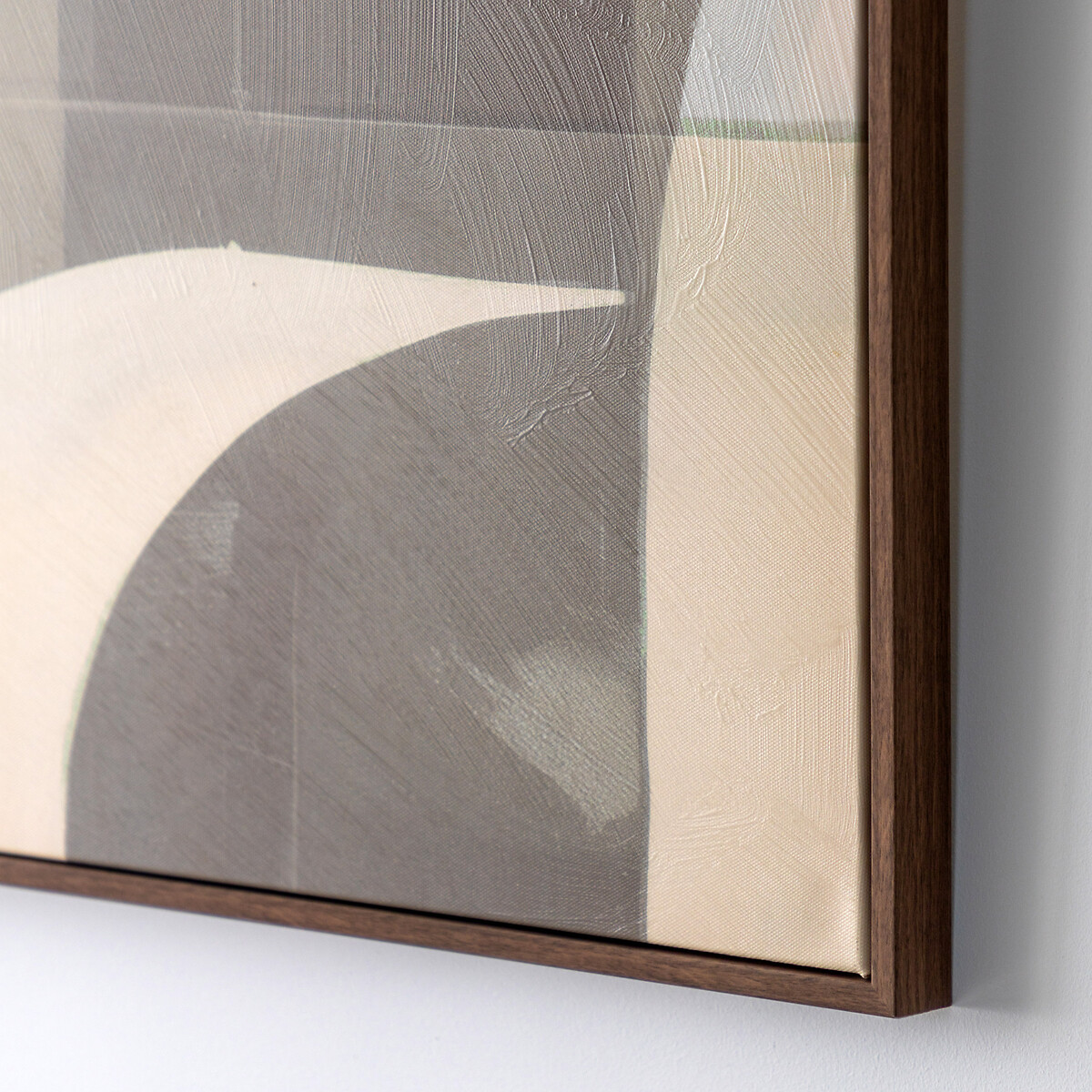 80x80cm Concreta Abstract Framed Canvas brown , ÉDITÉ