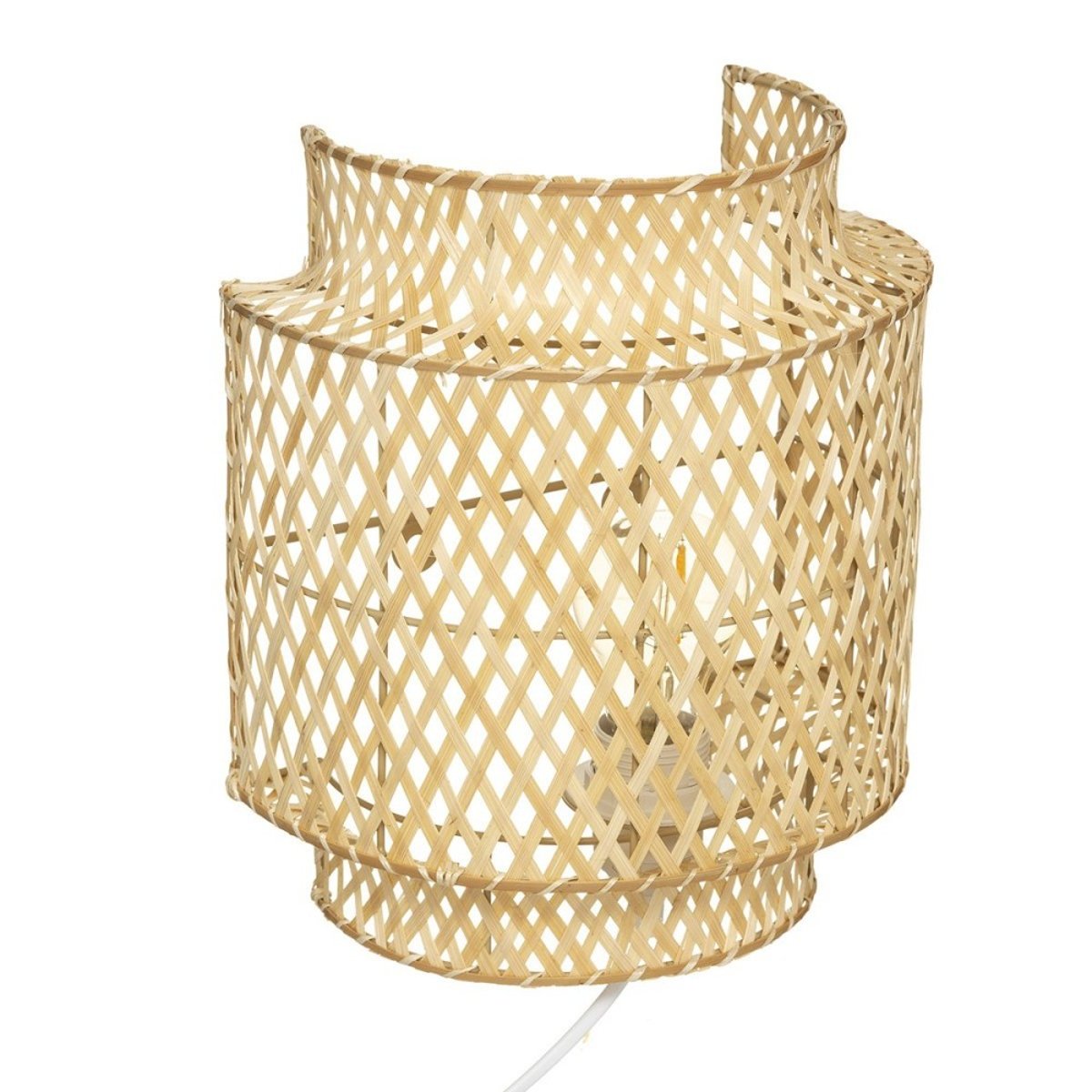Applique bambou Liby naturel D23 beige, ATMOSPHERA