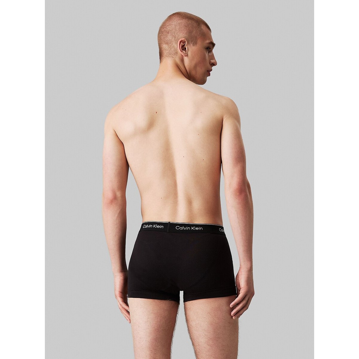 Set van 3 boxershorts zwart+zwart+zwart, CALVIN KLEIN UNDERWEAR