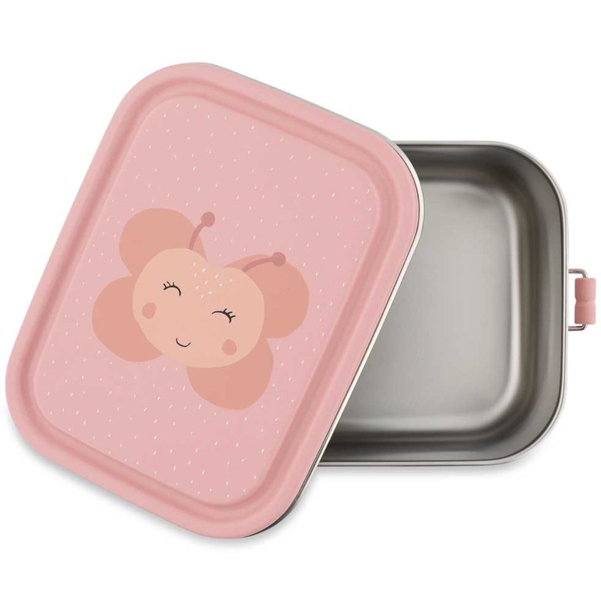 Petite lunch box rose, noir, TRIXIE