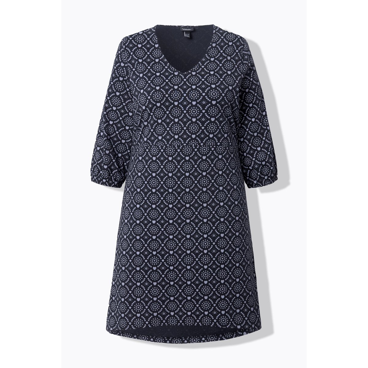 Robe en jersey noir, ULLA POPKEN