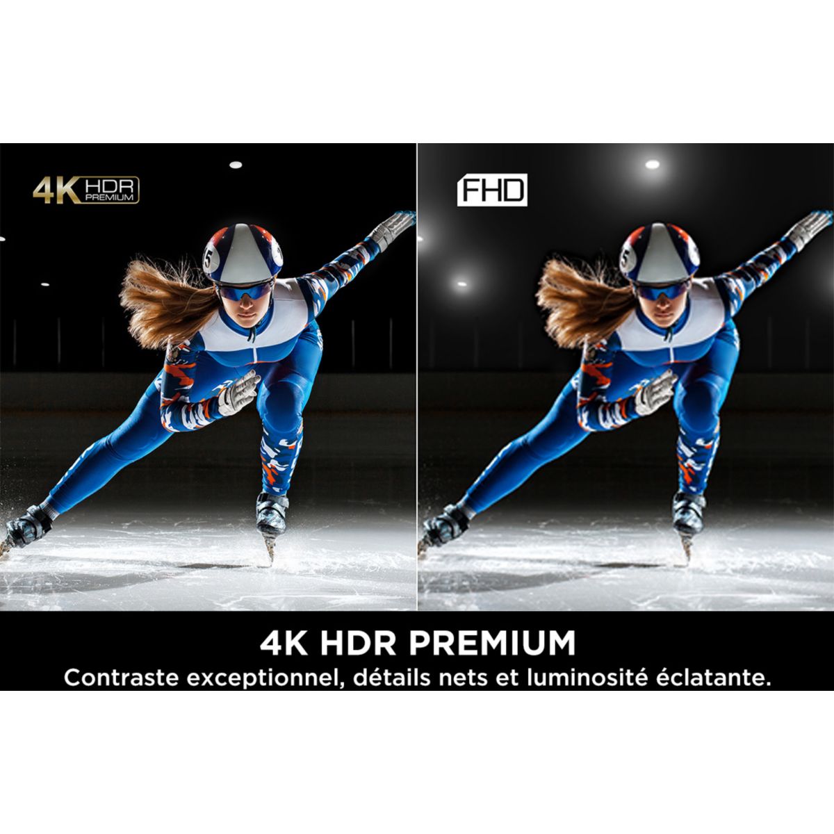 TV QLED 55P89K 144Hz 2025-55 pouces (139cm) aluminium, TCL