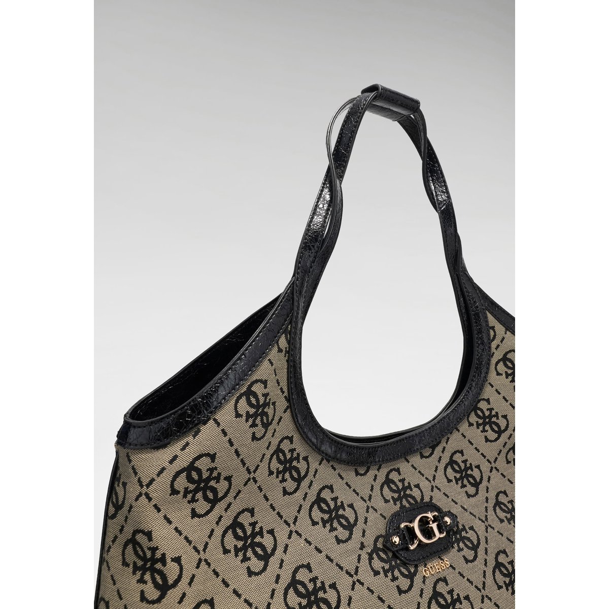 Sac Shopper Samantha noir multi, GUESS