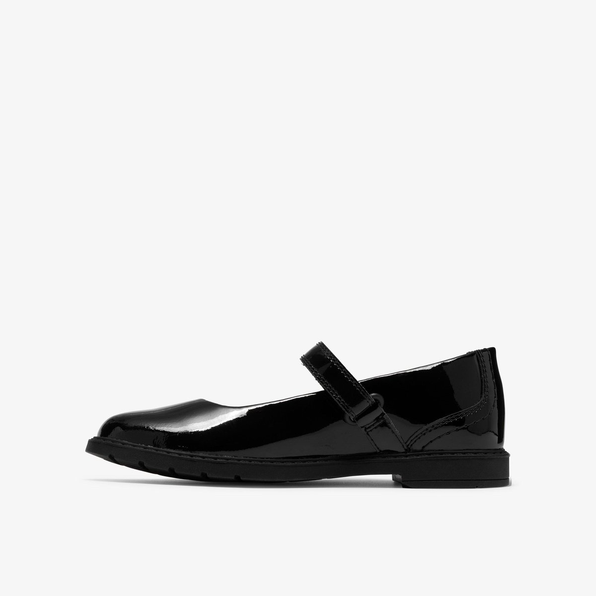 Ballerines Cuir Coupe Large SAMI WALK O noir, CLARKS