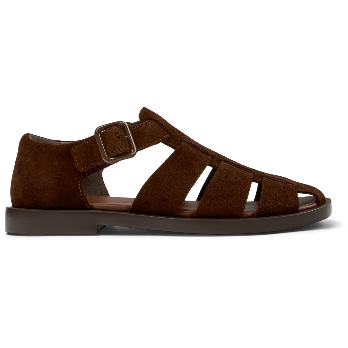 Sandales Cuir DON marron moyen 1, CAMPER