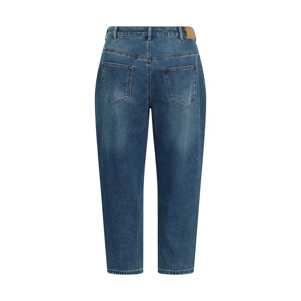Jeans bleu blue washed denim, KAFFE CURVE