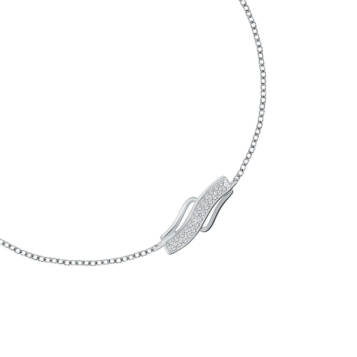 Bracelets en Argent/oxyde de zirconium De Zirconium et Oxyde de zirconium argent, CLEOR