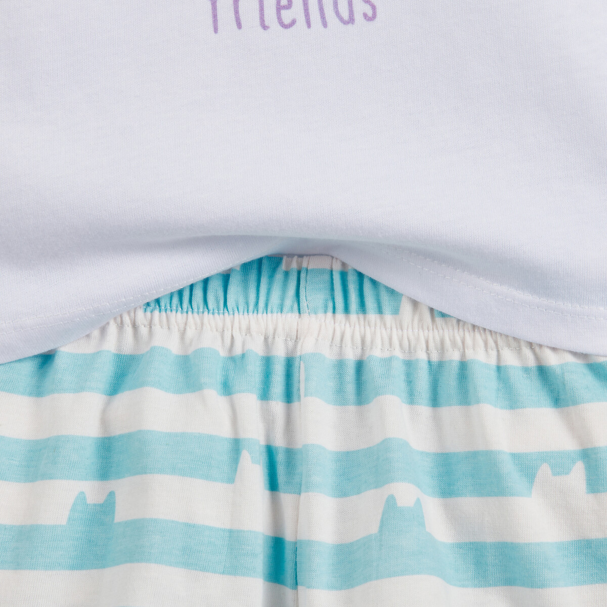 Dollhouse Short Pyjamas white/blue/pink, GABY