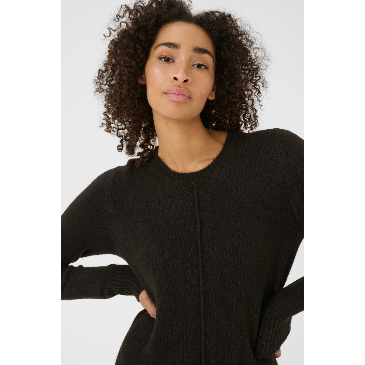 Robe noir black deep, KAFFE