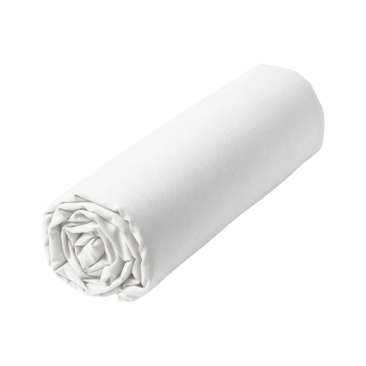 Drap Housse Uni Coton - UNIS COTON DR30X27 blanc, TRADITION DES VOSGES
