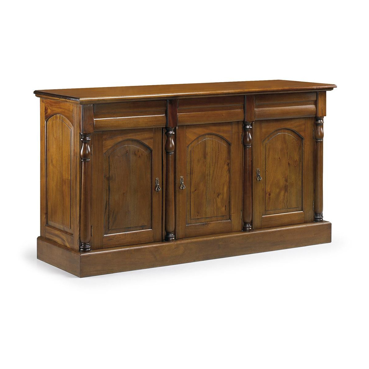 Bahut 3 tiroirs bronze - HELVINIA marron, DECORATION D’AUTREFOIS