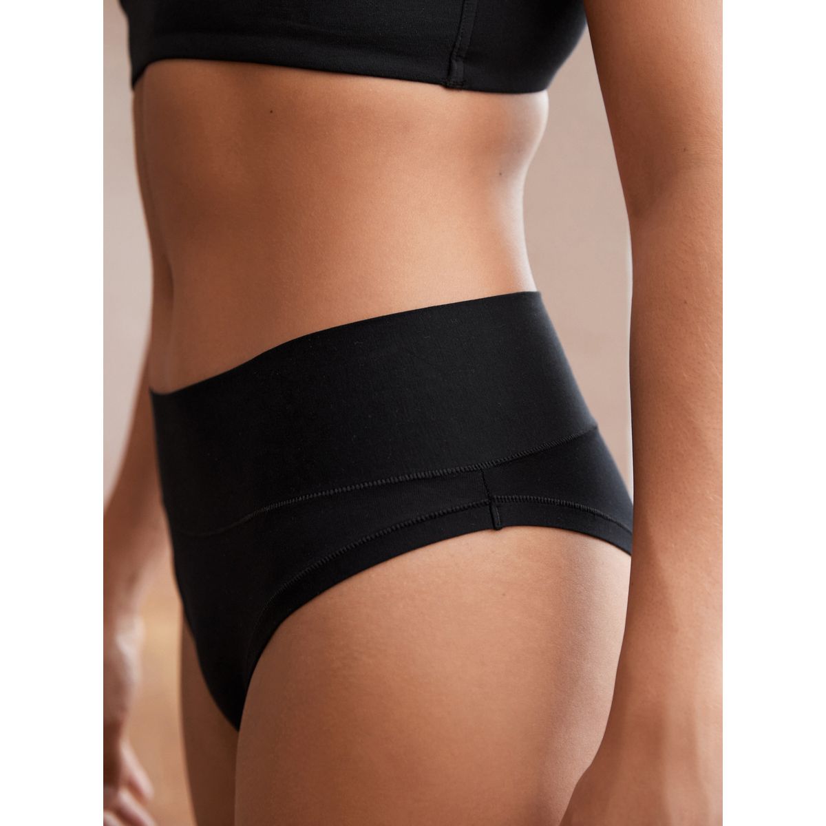 Culotte confort ultime, lot de 7 noir, NEXT