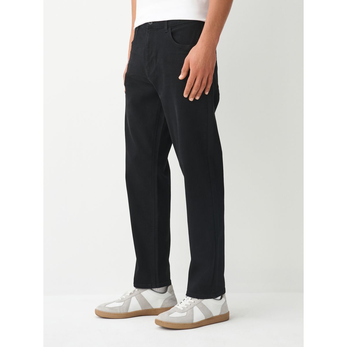 Jean stretch essentiel noir, NEXT