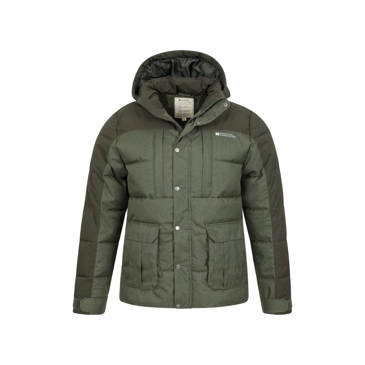 Veste matelassée SHOCK vert kaki, MOUNTAIN WAREHOUSE