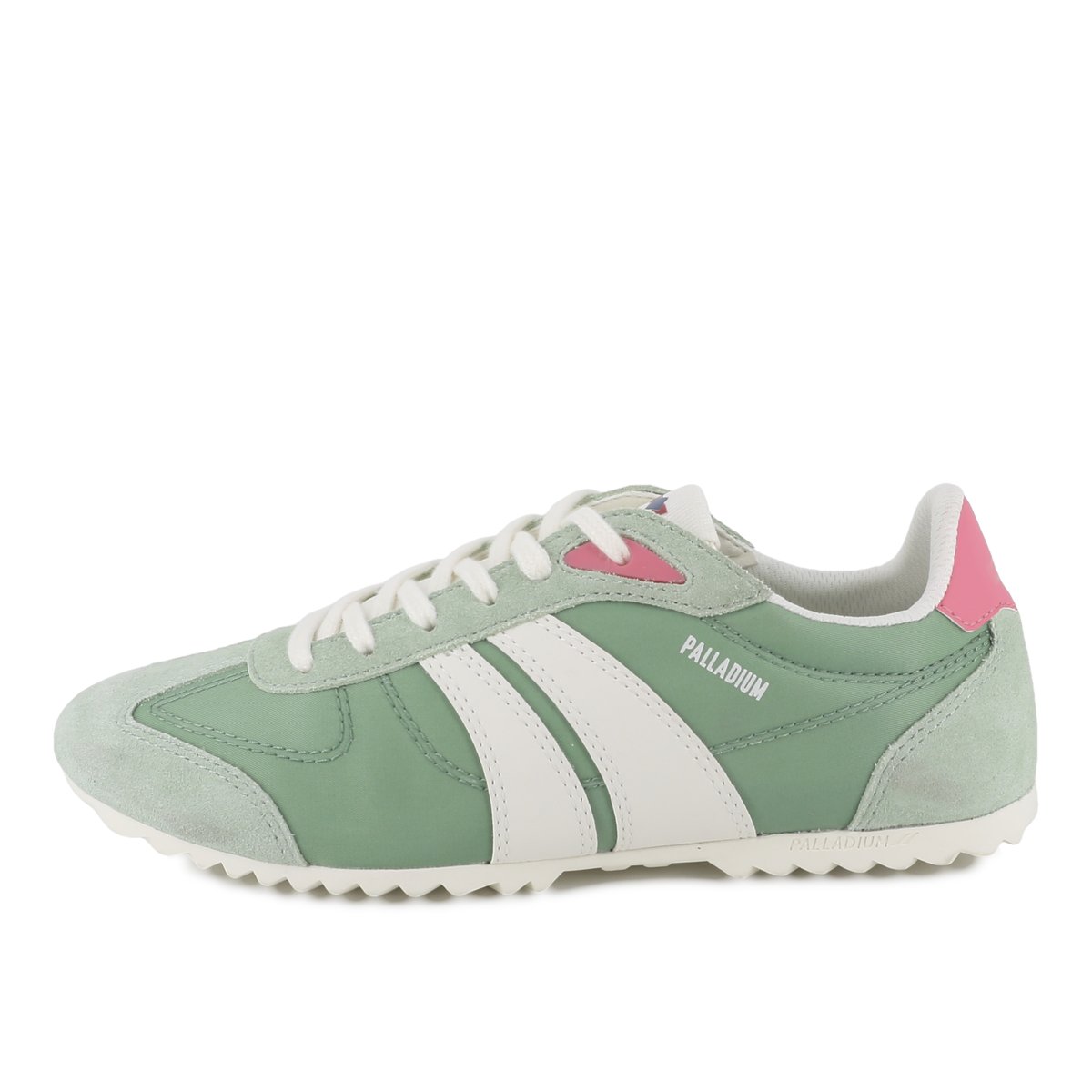 Baskets basses PALLARACER FLAME vert-rock green, PALLADIUM