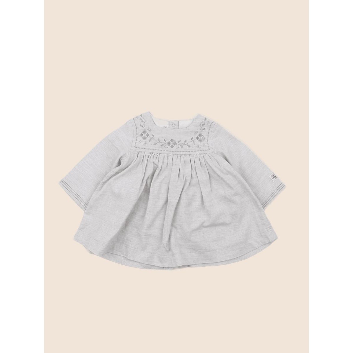 Robe - Très bon état gris, PETIT BATEAU