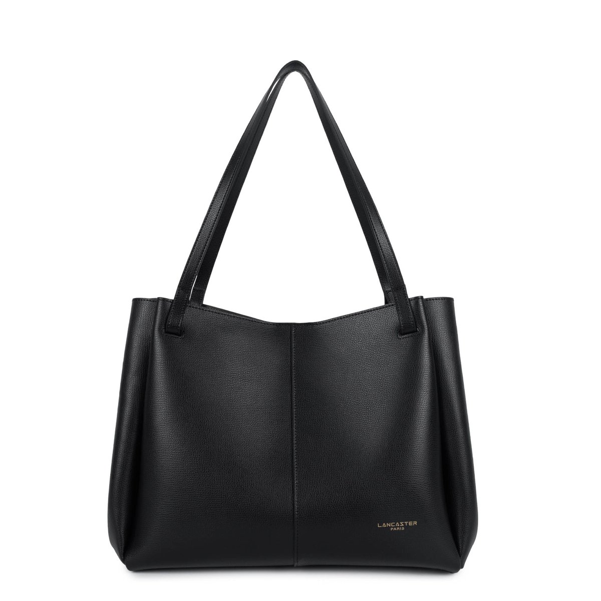 Très grand sac cabas épaule SIERRA HAUS noir, LANCASTER