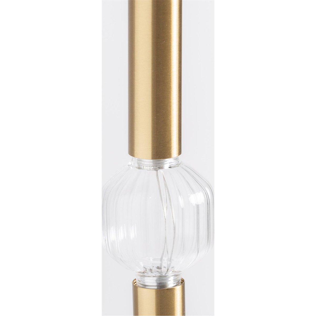 Lustre art déco en cristal, Format carré cristal transparent fumé élégant, RECOLLECTION