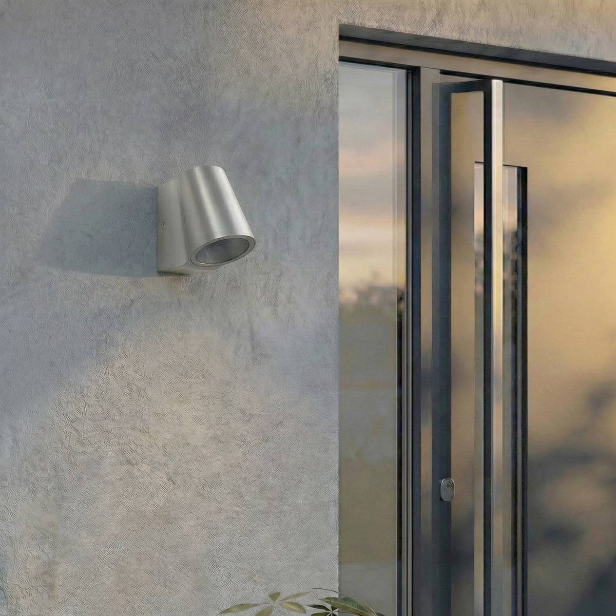 Applique extérieure en aluminium moderneLED aluminium, LINDBY
