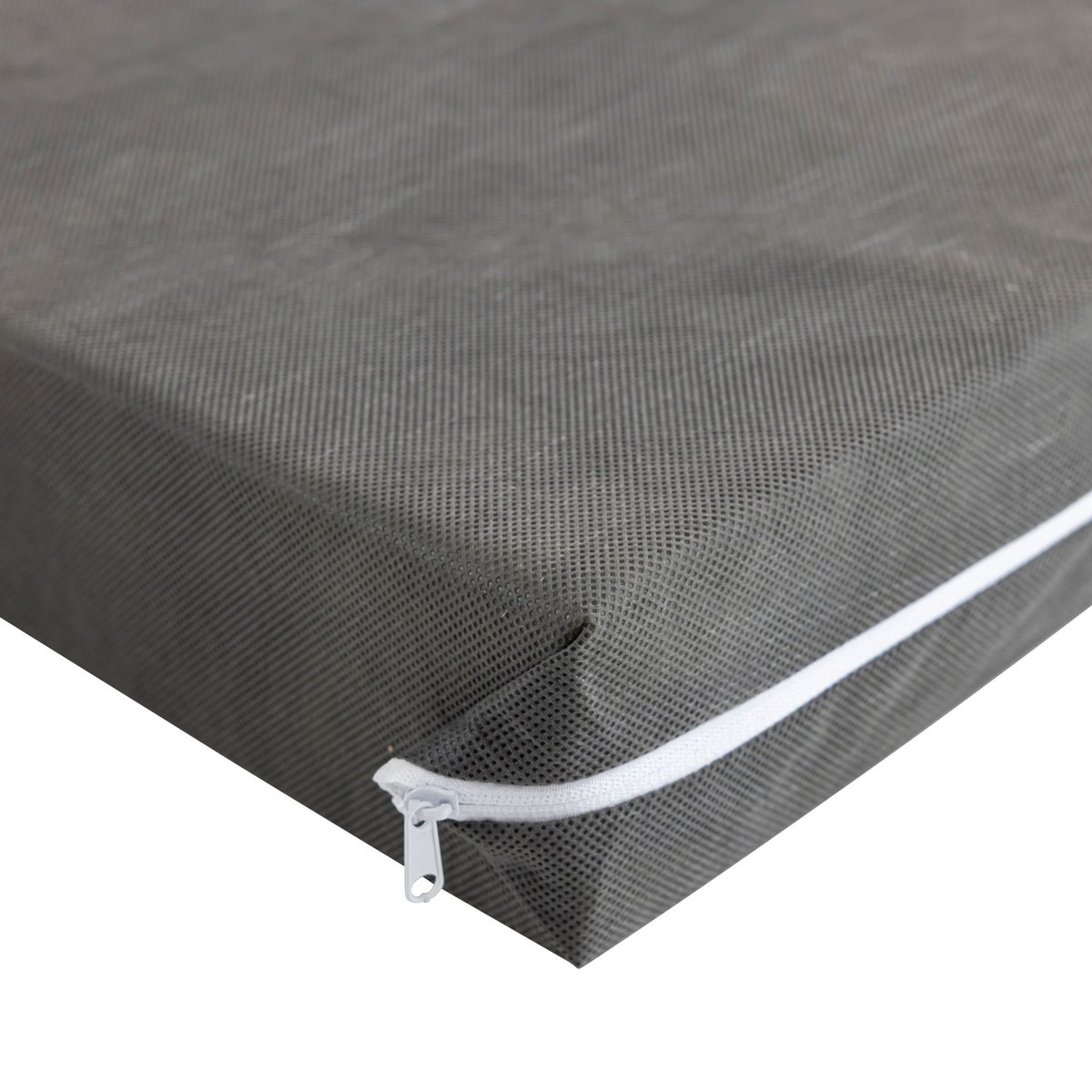 Matelas d'appoint en mousse 8 cm Simplicité gris, TERRE DE NUIT