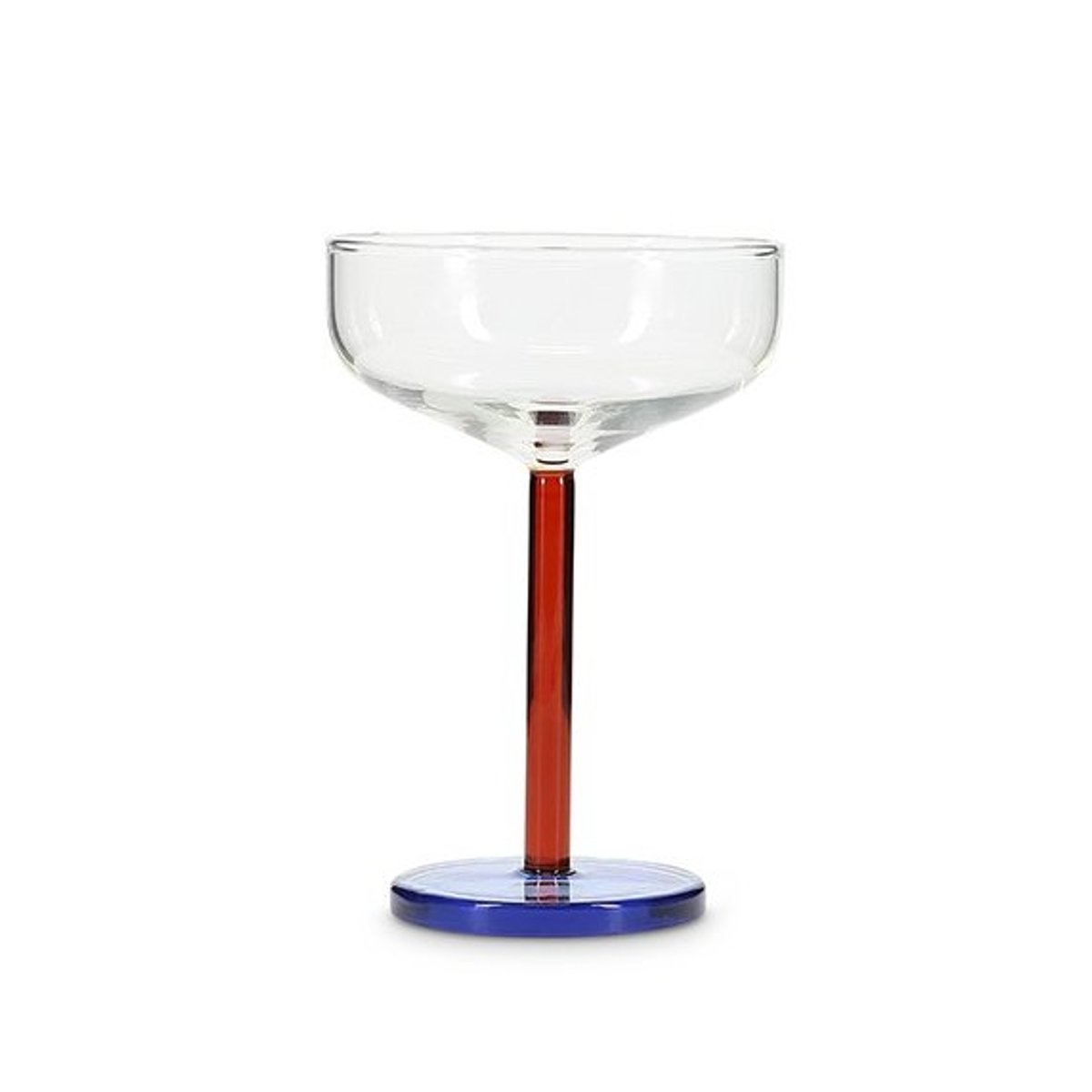 Lot de 2 verres à champagne BOBBIE multicolore, ONA