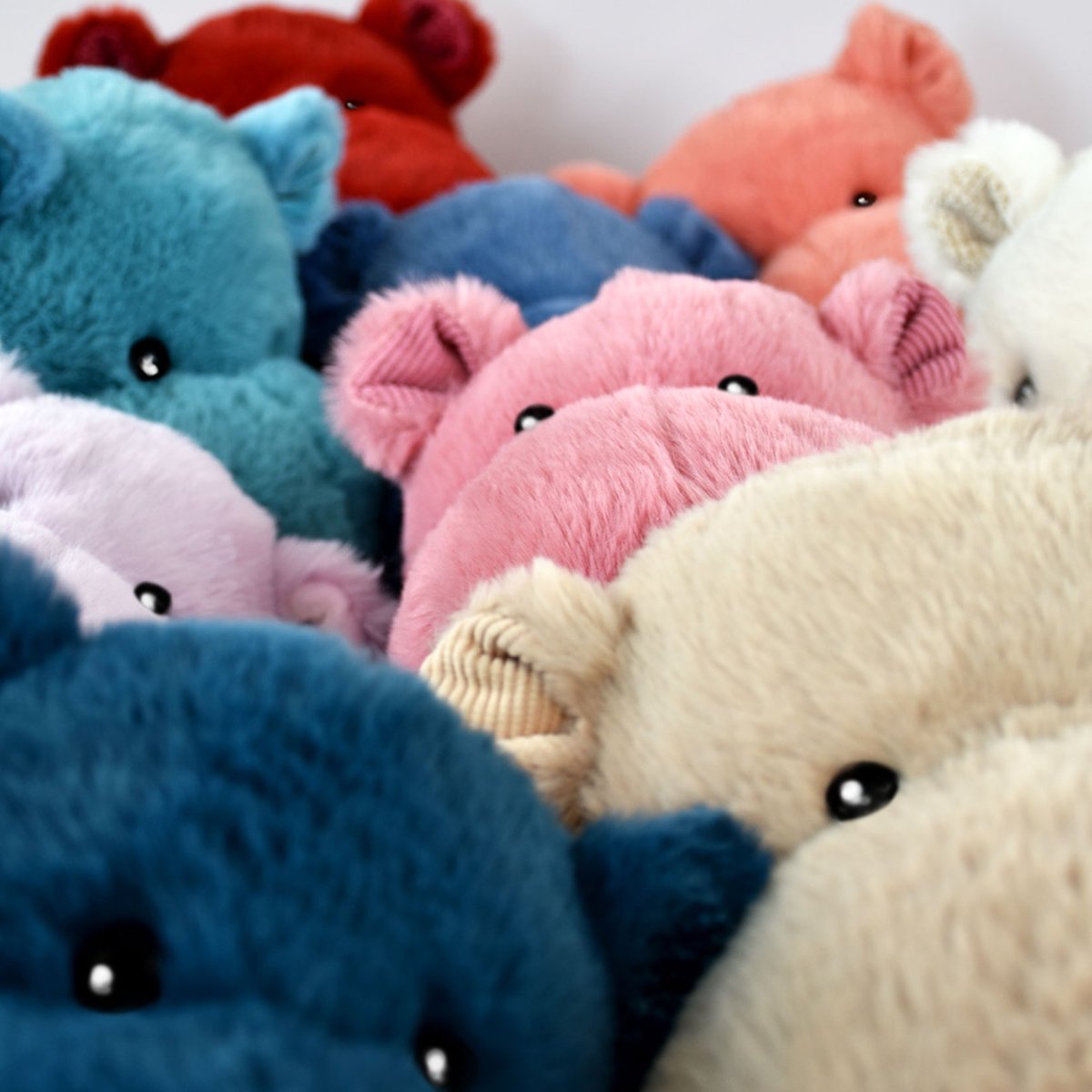 Peluche Hippo HIP CHIC 25 cm beige, HISTOIRE D'OURS