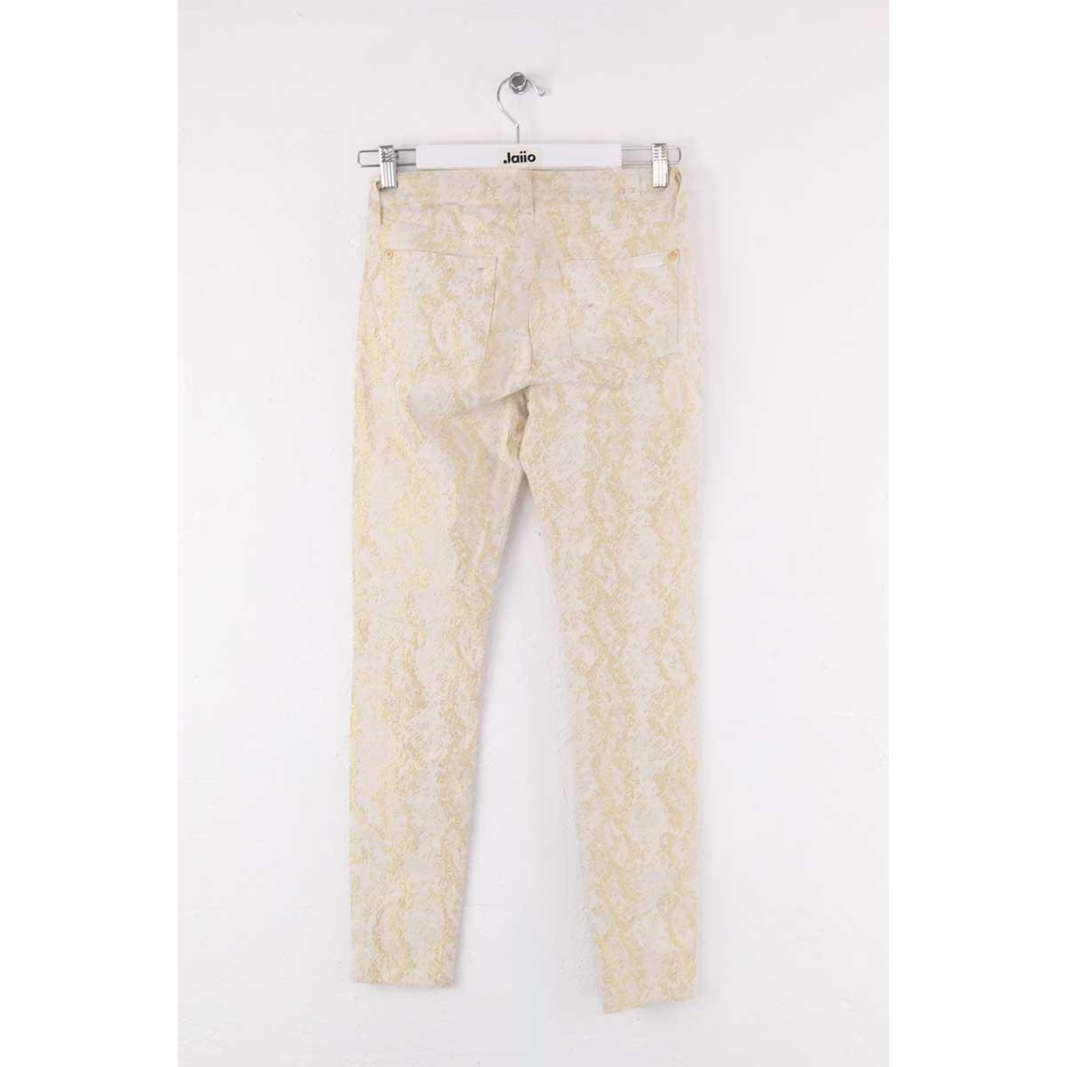 Pantalon slim - Très Bon État blanc, 7 FOR ALL MANKIND
