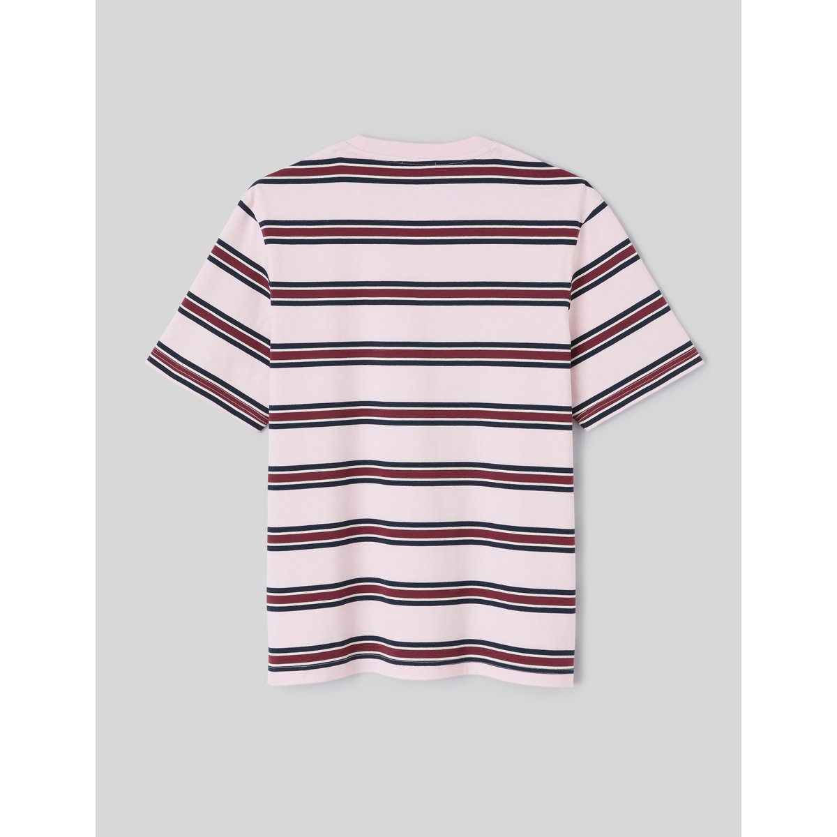 T-shirt rayé rose pâle, BZB