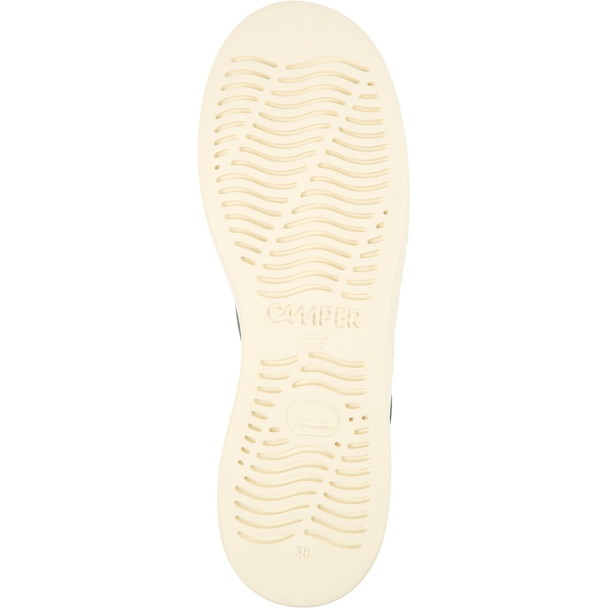 Baskets Runner Up cuir turquoise foncé, CAMPER