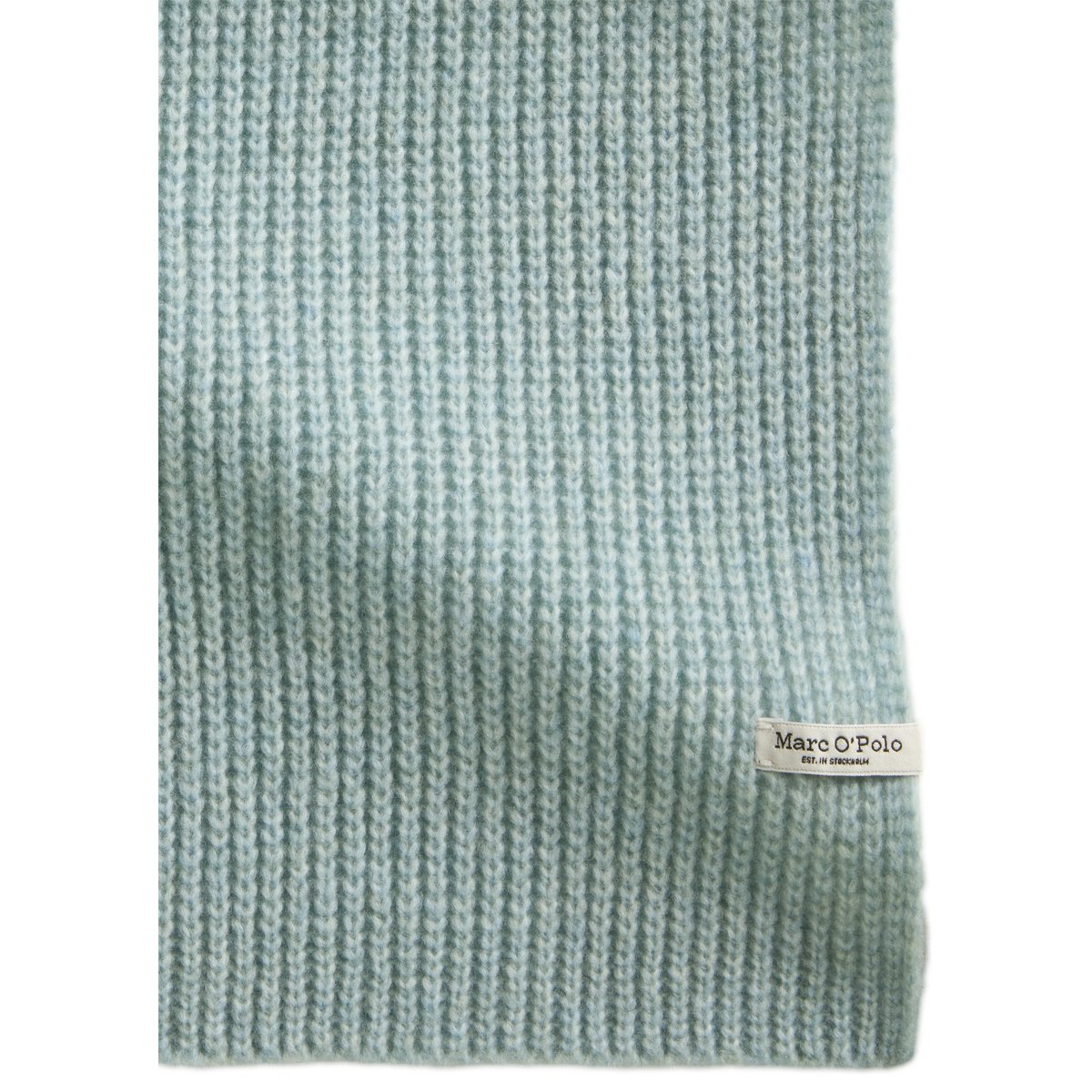 Écharpe en MIx de laine vierge douce bleu clair, MARC O'POLO