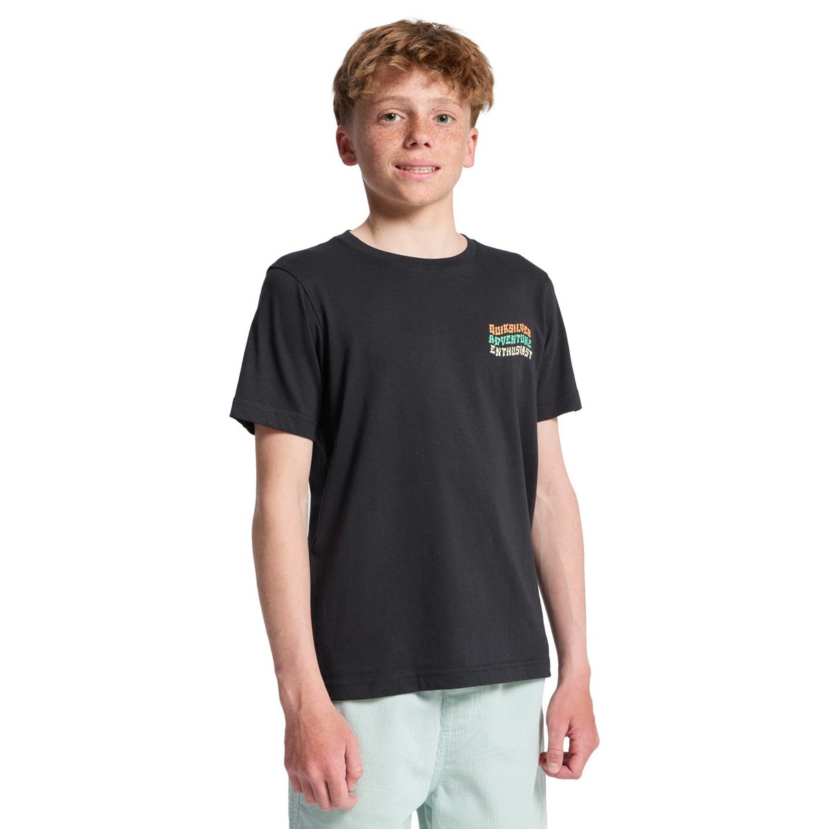 T-Shirt à manches courtes COSMIC CHARACTER noir black, QUIKSILVER