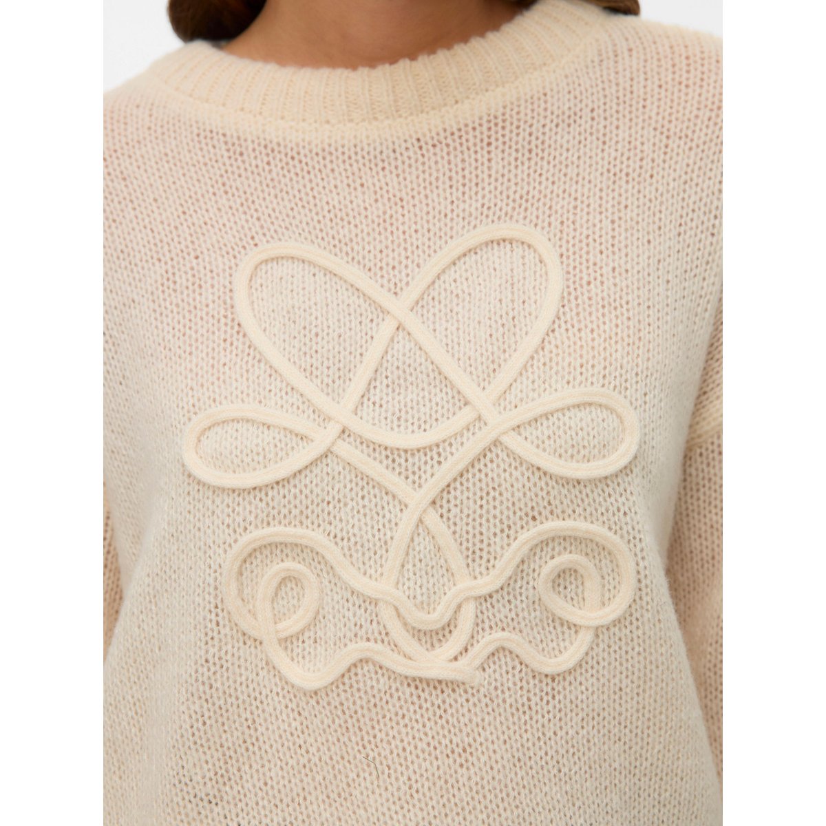 Pull En Maille birch, VERO MODA
