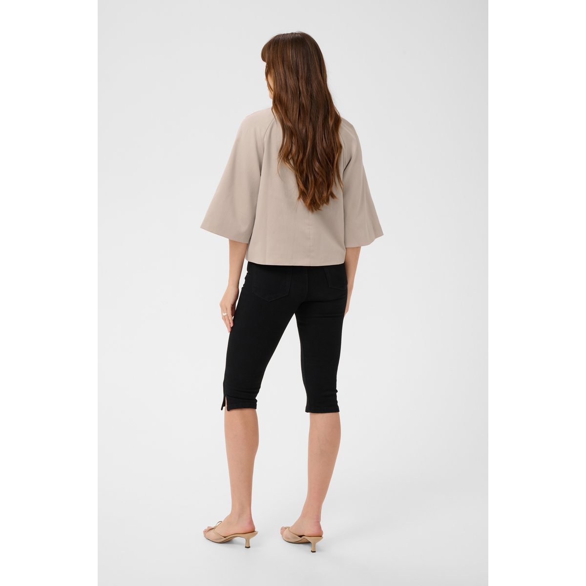 Veste feather gray melange cc, KAFFE