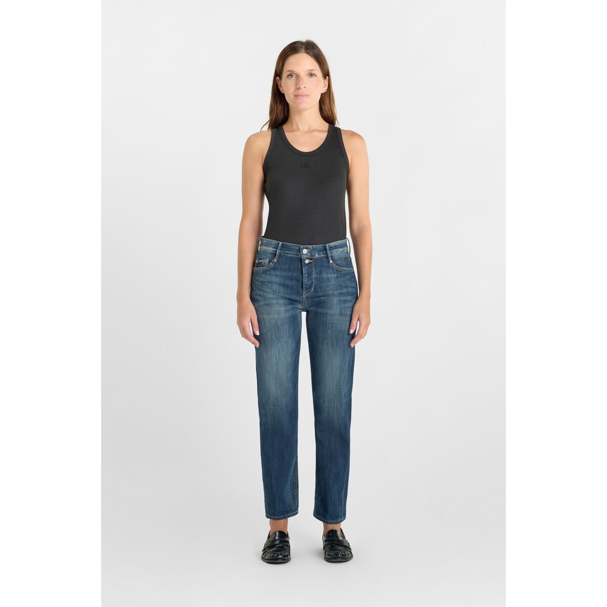 Jeans droite 400/18, 7/8ème blue, LE TEMPS DES CERISES