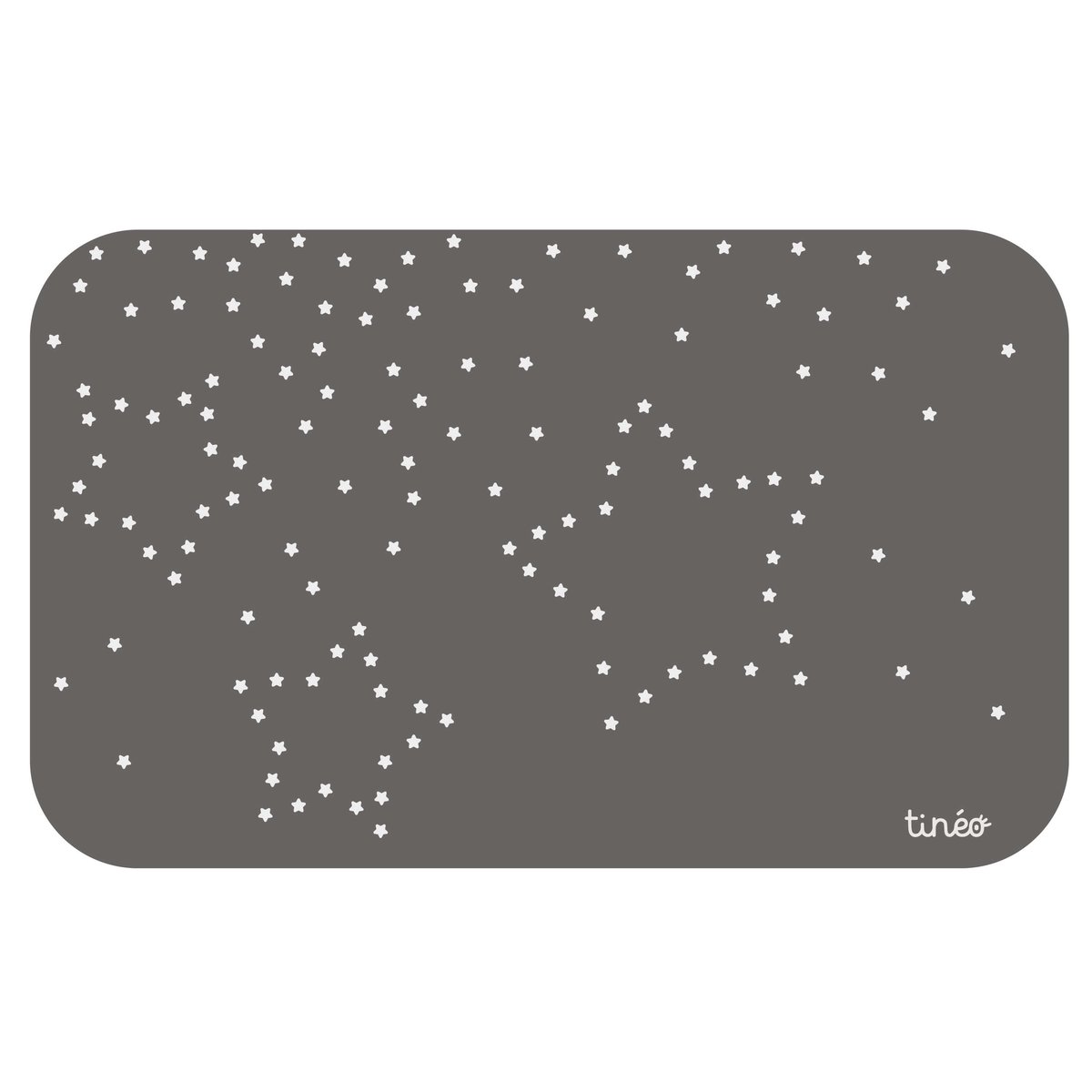 Lot de 2 pare-soleil films adhésifs étoiles noir, TINEO