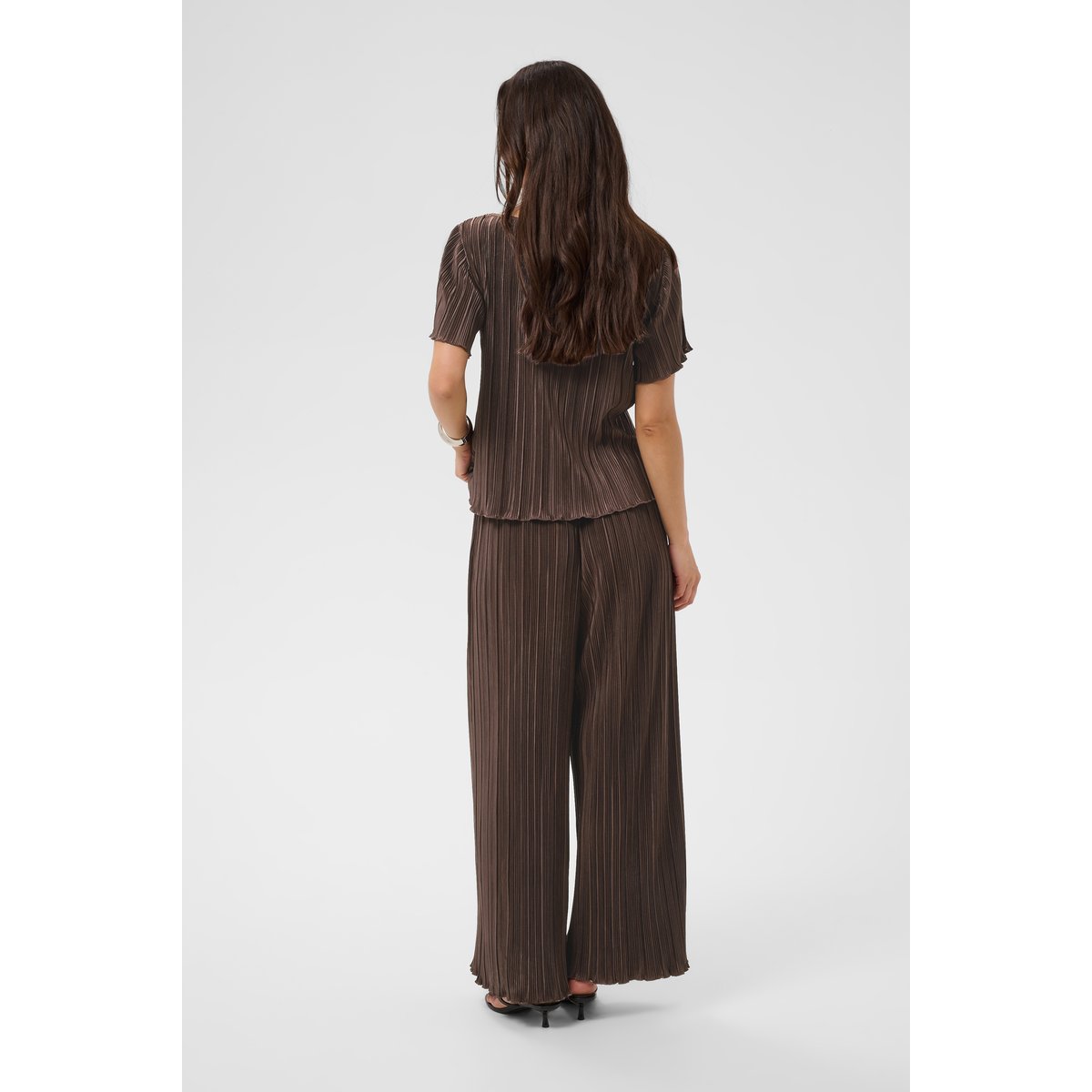 Pantalon Tricoté marron coffee bean, KAFFE