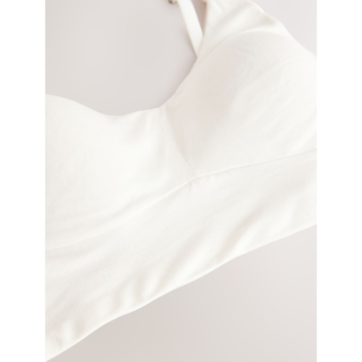 Soutien-gorge invisible modal doux crème, NEXT