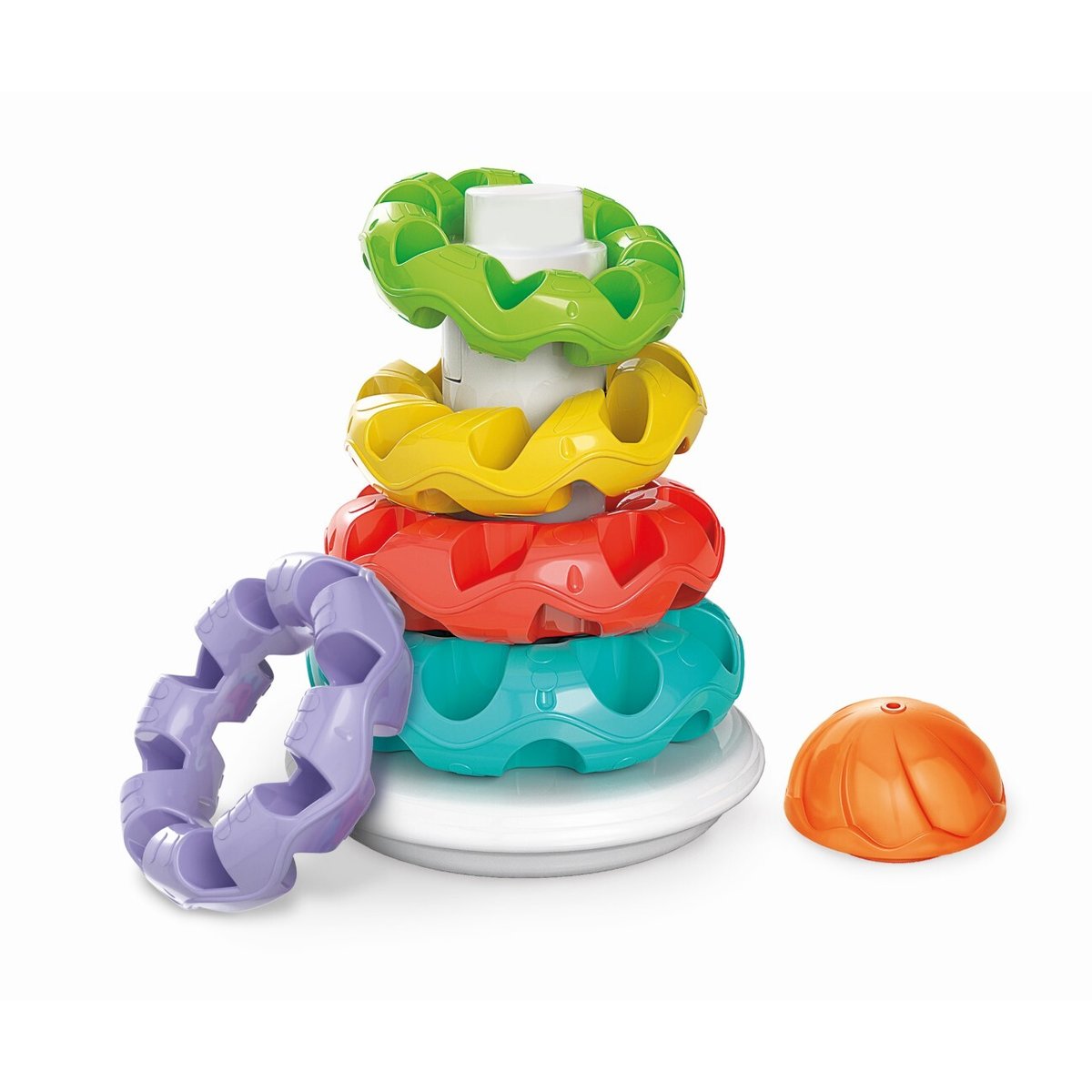 Tour des anneaux multicolore, CLEMENTONI
